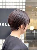 女性らしさあるショート