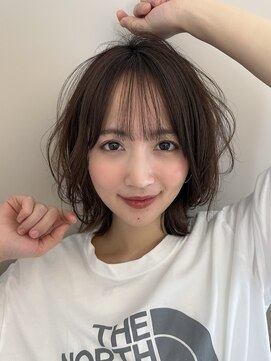 ミラリー トウキョウ(Mirareee Tokyo) 垢抜けシースルーバング☆愛されミディアム 新宿代々木