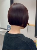 リップラインボブ/切りっぱなしボブ/ぱつっとボブ
