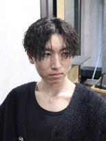 アンサー 渋谷(ANSWER)&nbsp;渋谷強めツイストスパイラルパーマツイストパーマセンターパート