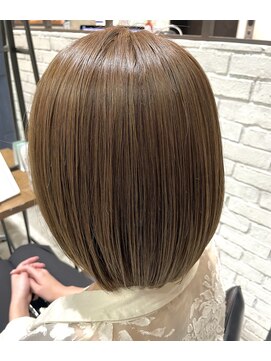 フェリア 渋谷(Feria) 【Feria 渋谷】キャラデコ×黄味消しウォームブラウン"Tsuyuki"