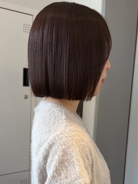 ラフ 立川(Laff) ２０代３０代/ぱつっとボブ/切りっぱなし/ボブ/縮毛矯正