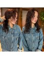 ヨロヘアー(YOLO hair) お顔まわりのレイヤーで立体感があり、アレンジも楽しいパーマ。
