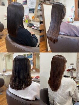 カミユアンドクレールヘアー(Kamiyu&Clair hair)の写真/"オーガニック×髪質改善カラー"染めるたびに、うねりやエイジング毛を抑え艶がある髪に導きます♪