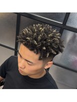 カイ(X)&nbsp;メッシュ　スパイキーアフロ