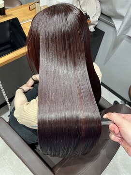 ライア 吉祥寺北口店(laia) レッドブラウン×髪質改善【髪質改善laia吉祥寺美容室】