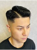 クラシックバーバー×フェード/ハードパート/スキンフェード