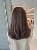 髪質改善*ロングレイヤーグレーベージュ*美髪【Zina船橋】