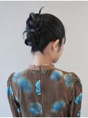 ヘアセット/ヘアアレンジ/タイトヘア/結婚式ヘアセット