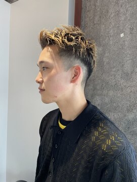 ブロック ジャポン(bloc japon) アクティブショート フェード ブロンド 金髪/池田佑輔