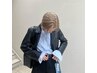 【Reina指名】リピーター様限定リタッチブリーチカラー　￥19800
