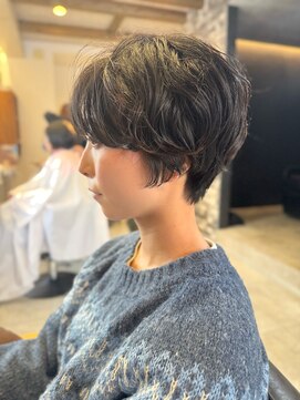 プリームヘアーホワイト(Pleame hair WHITE) パーママッシュショート