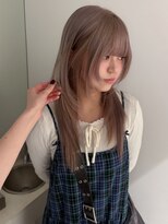 キオク(KIOX)&nbsp;ラベンダーグレージュ/レイヤー/ハイトーン/ワンカラー/名古屋