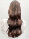 上品レイヤー春夏カラー◎ナチュラル髪質改善カラーロングヘア