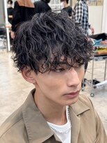 レタッチ バイ フィフス 銀座(RETOUCH by fifth)&nbsp;新橋メンズパーマツイストスパイラルパーマ波巻きパーマツイスパ