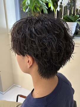 ラ ポルト ドゥ サワ(La Porte de SAWA) フェザーパーマ【シャドウパーマ/波巻きパーマ/長野市】