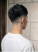 清潔感×男らしさ。洗練された大人のフェードカット