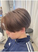 刈り上げセンターパート
