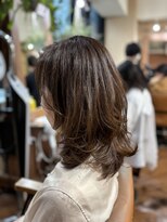 スリル ヘア アンド ネイル デザイン 恵比寿店(sulir hair and nail design)&nbsp;柔らかレイヤーミディ