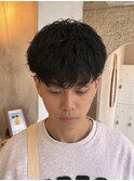 ツーブロ/スパイキーショート/フェード/シャドウパーマ