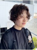 ショートボブパーマ