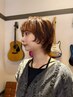 【Reina指名】似合わせデザインカラー+カット ¥19800