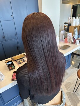 ラグ バイ シゲルカットクラブ 神田久志本店(lag) Bordeaux color