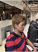 リバースセンターパート/ニュアンスパーマ/ダウンバング/飯田橋