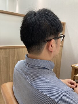 スーリール 福岡別府店(Sourire) ビジネス刈り上げセンターパート　城南区別府美容室