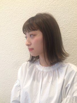 エッジ ヘア メイク(edge hair +make) ＨＩ透明感カラー