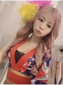 ピンクエクステアレンジ