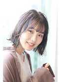《LIPS derico》ゆるふわ切りっぱなしボブ