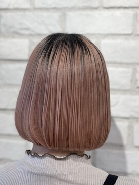 アッシュ 稲田堤店(Ash) 切りっぱなしボブ