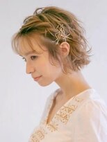 アース 三軒茶屋店(HAIR&MAKE EARTH) ねじり編みアレンジヘア