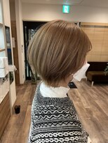 ブランシェ JR勝川駅前店 ショートウルフ☆ハイトーンカラー