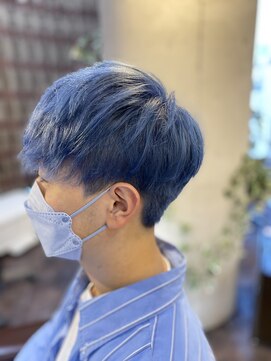 ダッチェス(DUCHESS) 派手！ブルーアッシュカラー