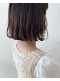 切りっぱなしボブ