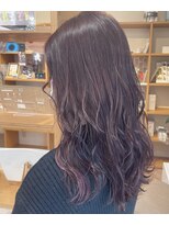 ルイス 喜連瓜破(Luis)&nbsp;ピンクブラウン×イヤリングカラー