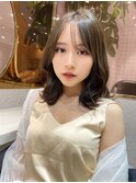 韓国風前髪×レイヤーカット【髪質改善/新宿/レイヤーカット】