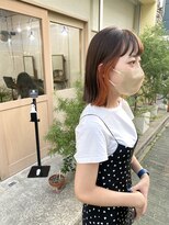 レーン(LANE) オレンジインナーカラー