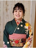 振袖の着付