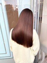 キュア 表参道(CURE)&nbsp;黒髪/グレージュカラー/ココアベージュ/ヘルシーロング[表参道]