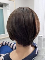 ココヘアー(hair)&nbsp;ショートボブ×赤味消しカラー