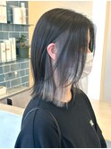 ブルーグレー×インナーシルバー