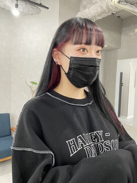 イリ 大阪(ili) 『フェイスフレーミング「赤」』