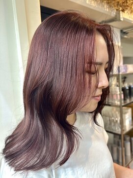 シェノン 表参道(CHAINON) ★顔まわりレイヤー　暖色カラー