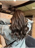 #ショコラアッシュ#ヘルシースタイル#ふんわりカール