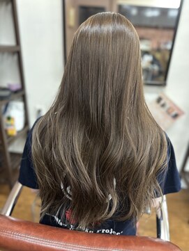 ヘアーサロン カラー 色彩店(COLOR) モノトーンベージュ