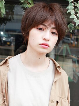 アクシス 江別店(AXIS) 【AXIS】前髪長めの大人ショート