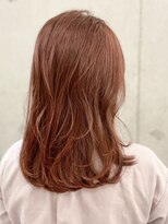 ミリィバイアヤラ 船橋店(MIRYI by ayala)&nbsp;【AINA】ブリーチ無しピンクブラウン/9レベルカラー